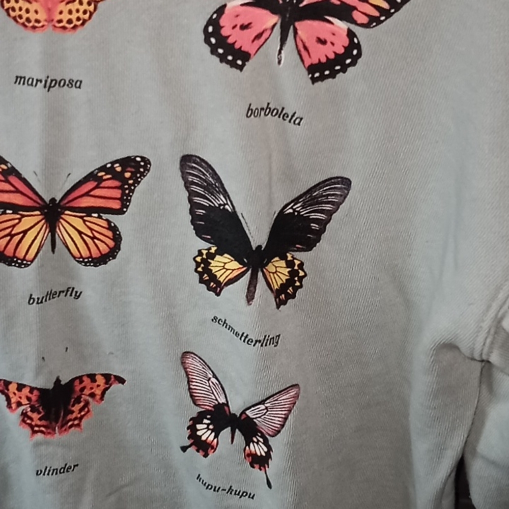 Gold Rush Butterfly Hoodie - Picture 4 of 5